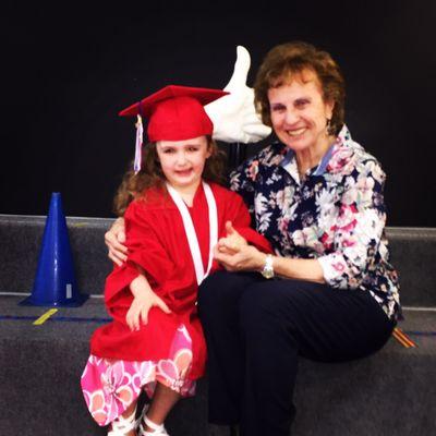 My big girl and Mrs Brophy! 