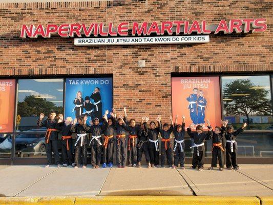 The store front of our academy and amazing team!