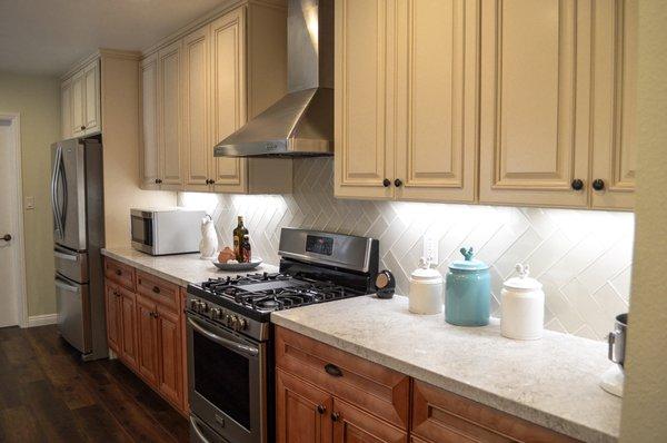 We spend more time in our new kitchen since the remodel :)