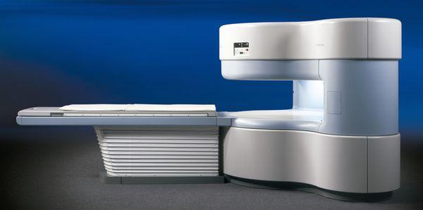 A picture of our Open MRI machine!