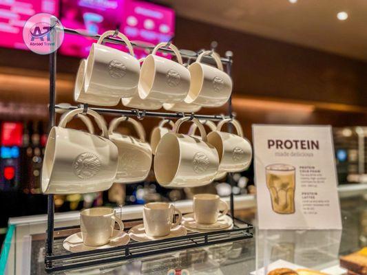 For-Here Mugs Available