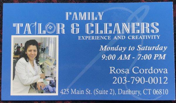 Family Tailor Shop & Cleaners