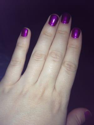 I love my mani and this color!