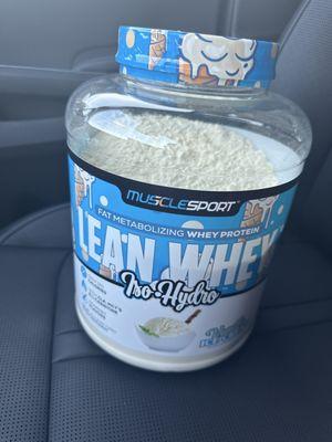 Muscle Sport lean whey protein