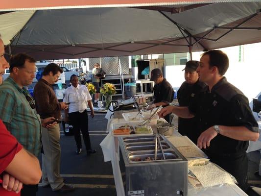 On the set of Parks And Recs .. Thank you again for the awesome time!!!! Hey is that Nick Offerman ...