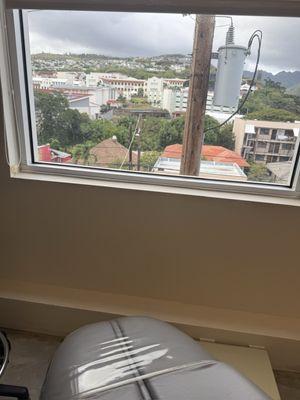 View from the dental chair