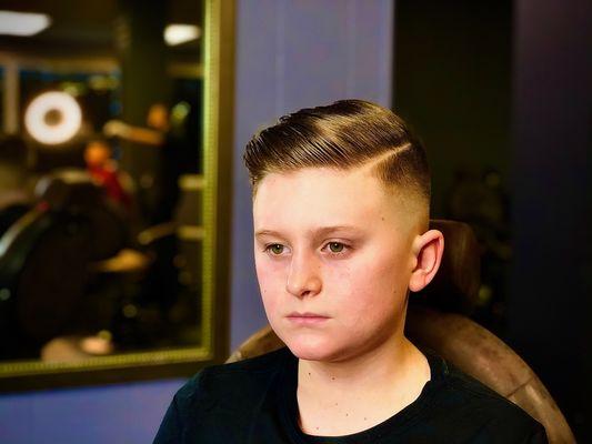 Being Dapper has no age limit. Barber: Isaac