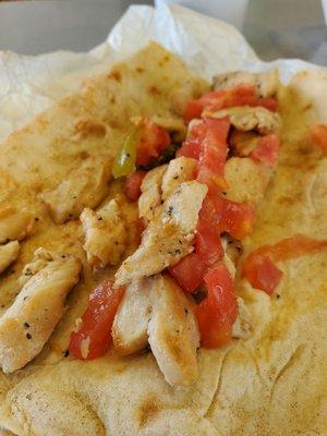 Fajita Chicken taco.