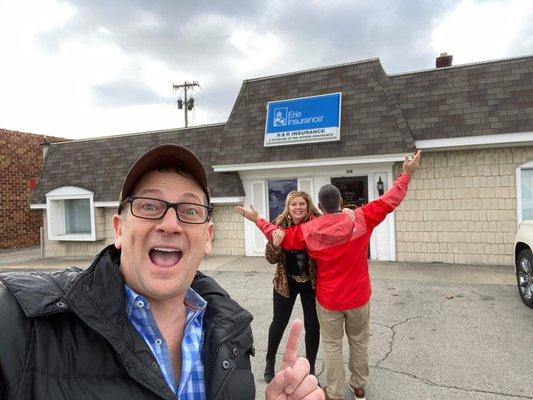 Dave Smiley comes to Elwood!