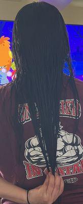 Hair before it got cut