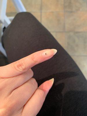 Nail glue definitely works lol