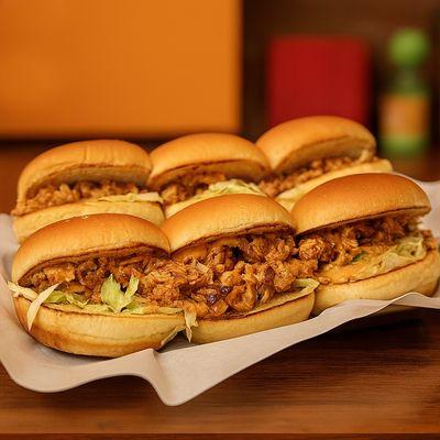 Chicken Chopped Cheese Sliders