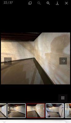 French drain and mold remediation