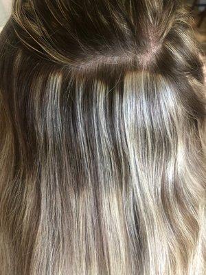 Again, the highlights do not start at my roots.