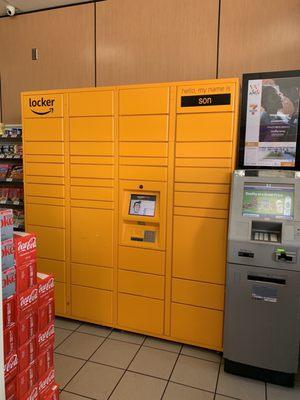 Amazon locker inside Cool
