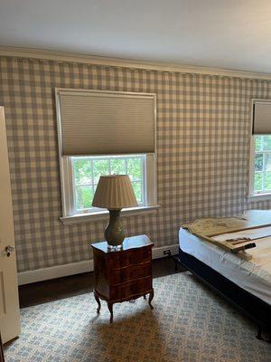 Upholstered walls completed