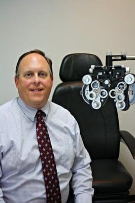 Optometrist Dr Eric Botts