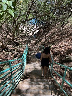 Stairs to beach