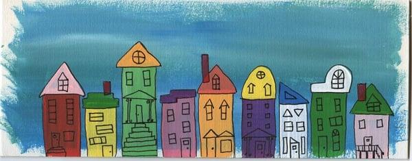 My business image - designed by April O'Connor - a local Portland artist