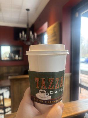 Half French vanilla/ half hazelnut