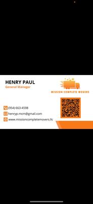 Mission complete movers