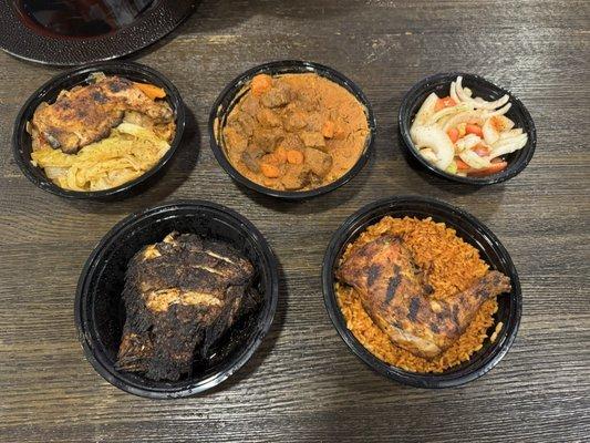 As amazing as it looks. A mix of different African flavors