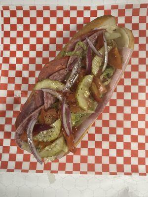 Italian cold sandwich