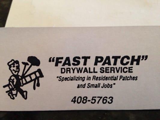 Fast Patch Drywall Service