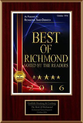 Best HVAC company 2016 vote for us in 2018