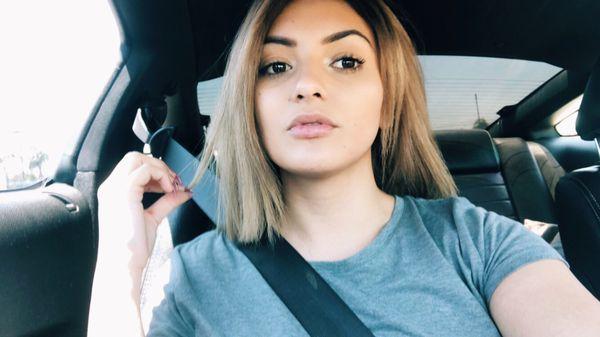 Hair color done by Flor