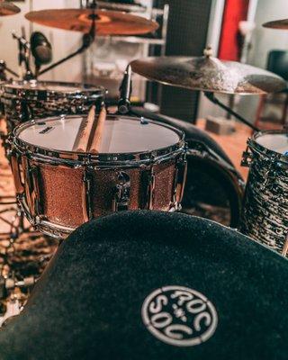 Rewire Recording Studio Drum Session