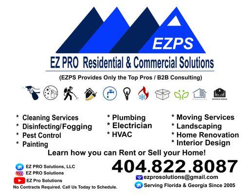 EZ Pro Residential Commercial & Solutions