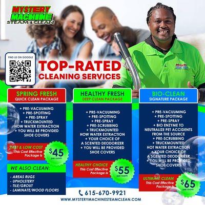 Mystery Machine Steam & Clean