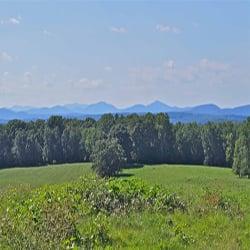 A scenic view of the beautiful Blue Ridge Mountains!