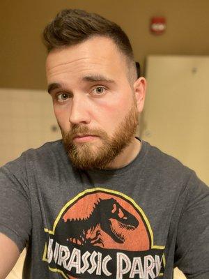 Taken a few hours after my haircut from Holly.