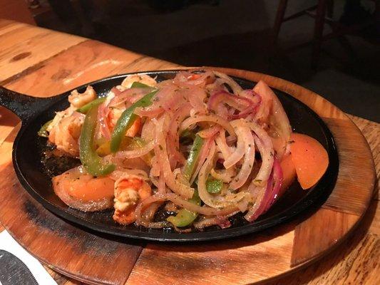 Shrimp fajita