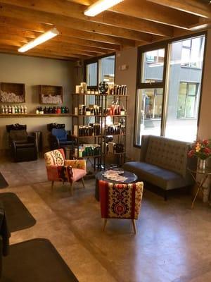 We are a brand new premier hair salon in Sellwood/ Moreland neighborhood featuring Oribe and R&Co