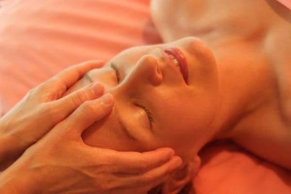 Facial AcuZone Reflexology and Rejuvenating Facelift Massage are incredibly relaxing.