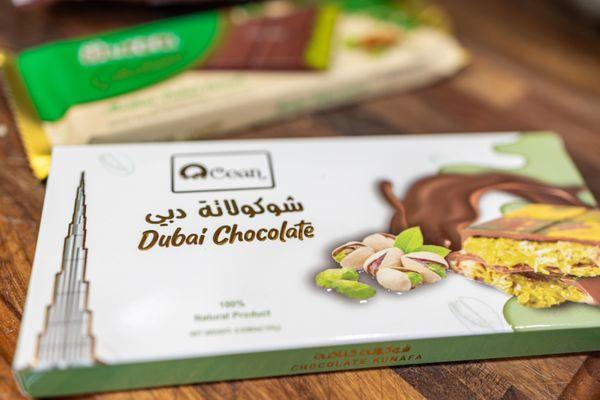 Ocean Dubai Chocolate Bar ($7.99)