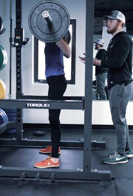 Personal Training is offered by Ryan