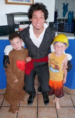 Coach Michael with some of his Level 1 Boys!