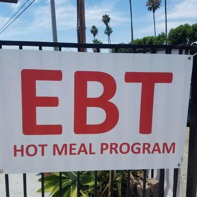 We accept Ebt