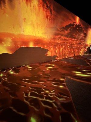 Floor to ceiling immersive Disney