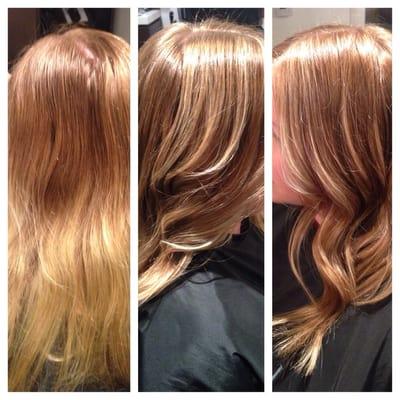 From drab to fab, darker tones throughout with some subtle highlights for dimension