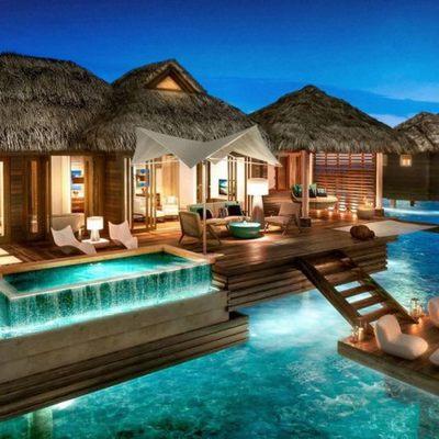 Romantic honeymoon in exotic Jamaica