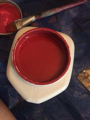 Thank you Ladies at Sherwin-Williams in springboro for helping me find the PERFECT red!