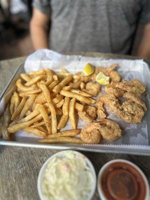 Fried shrimp basket