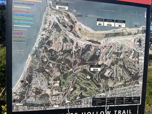 Tennessee Hollow Trail at the Presidio