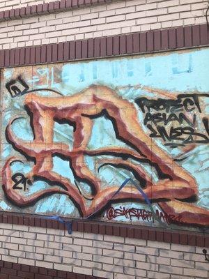 Message within a mural: "Protect Asian Lives!"