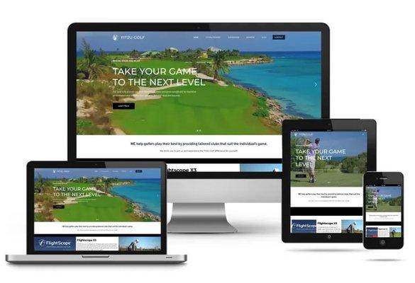 Fit2U Golf Website